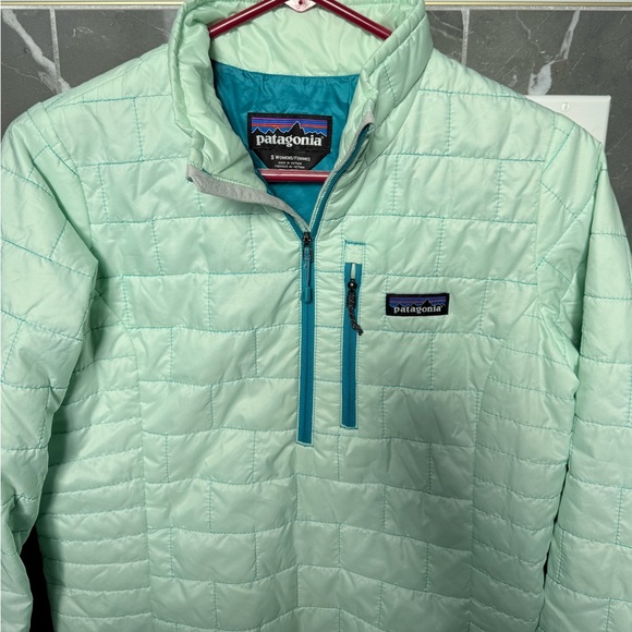 Patagonia Light Green Puffer Jacket - Picture 4 of 5